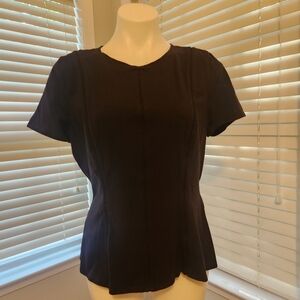 White House Black Market Poplin top